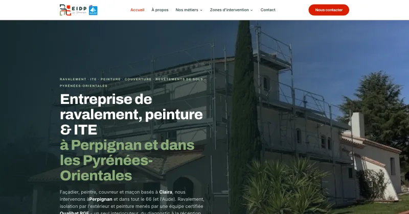 Site EIDP La Véronèse - BTP - Ravalement, ITE & Peinture